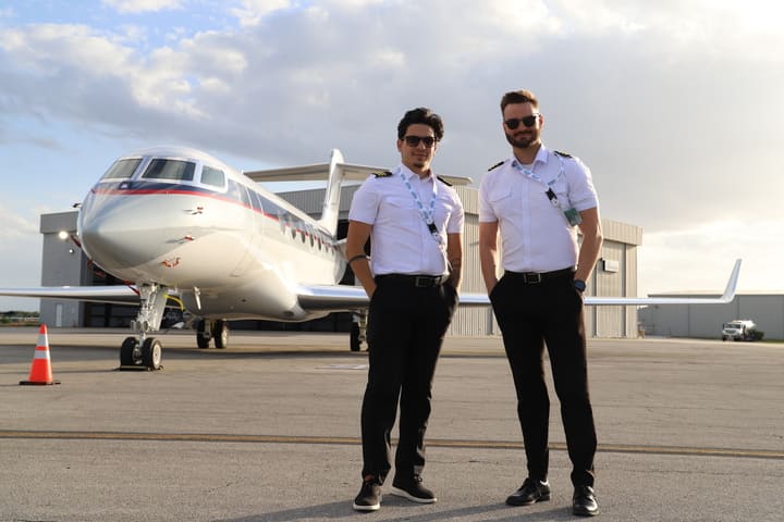 carrera para ser piloto de avion